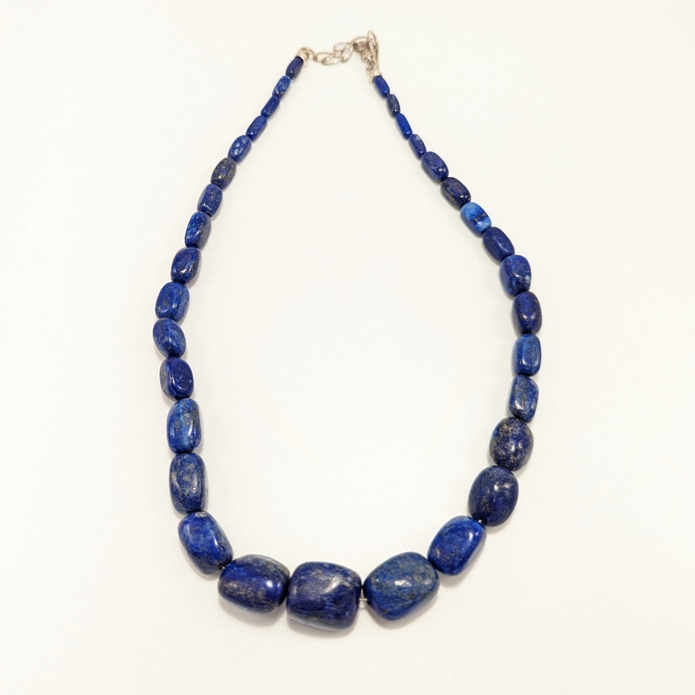 Vintage 18" Lapis Necklace